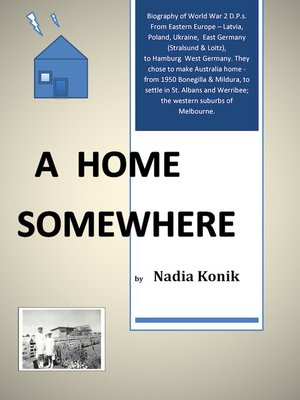 cover image of A HOME SOMEWHERE